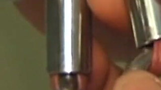Redhead MILF Shows off Her Extreme Piercings