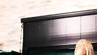 VickyAtHome Cleo Gold Shoot BTS VERTICAL