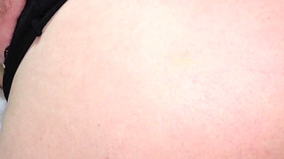 Horny Anal Loving Brunette Doesn't Want Breakfast, She Wants Cock in the Ass