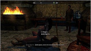 Bdsm Toys In Skyrim Game. The Characters Are Having Fun! Pc Gameplay