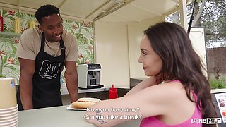 Catherine Knight's Tasty Latina Outdoor Encounter