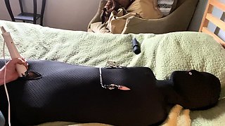 Blonde amateur MILF pov toys fingering shaved cunt