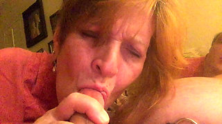 Granny Carmen's Throwback Closeup Cock Sucking Compilation
