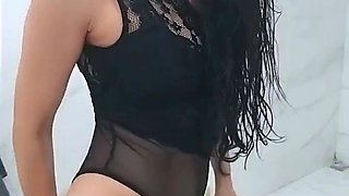 Small titted brunette amateur anal nailed at home