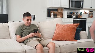 Lusty Lucy Foxx to Stepbro, "I Love Feeling a Big Hard Cock On My Face!" -S39:E8