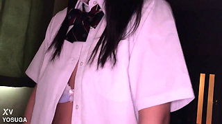 Young Japanese Student Fucked by Stranger in Exchange for Money