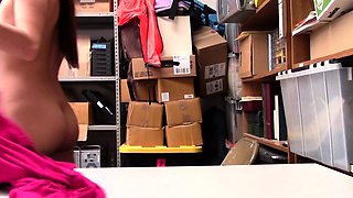 Naughty Girl Gets Punishment From The Officer