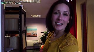 CFNM Black babe wank penis in group fucking HJ with British ladi