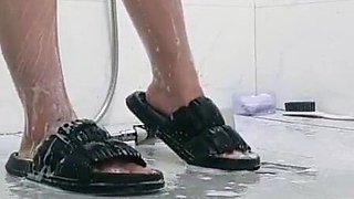In the shower hidden cam