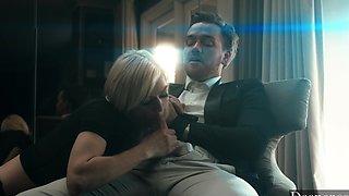 Hot group sex with sexy babes and guys in the bedroom