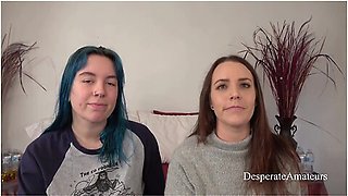 Alisha Adams In Olivia And Alisha Getting Their Tight Pussies Stretched