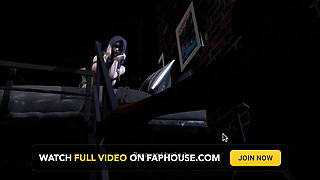 3D Big Boobs Asian Babe Have Her First Time BDSM Sex