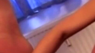 Masked Slave Whipped Red and Cock Teased by Horny Mistresses