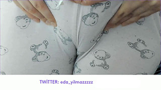 Cameltoe- Puffed Pussy- Swollen Pussy- Pajamas- Turkish Porn