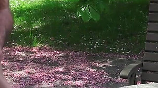 Christie Star & Uli, hot sex with my stepdaddy after hard work in the garden