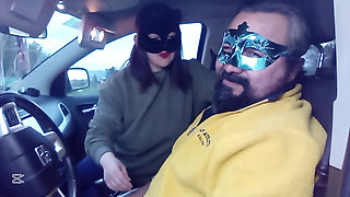 Face slapping in the Car