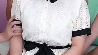 Friends Sharing the Moment, Playful Circle Chemistry Ending with a Triple Creampie Twist