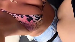 brunette babe with big boobs is so hot