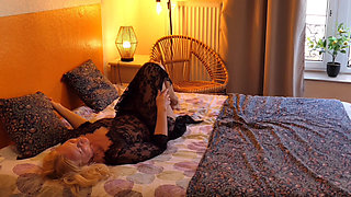 Beautiful Blonde Mature Wife Enjoys Sex