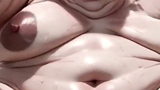 Fat BBW Hairy Bush Masturbation - Wet Hairy Pussy Rubbing & Creamy Orgasm