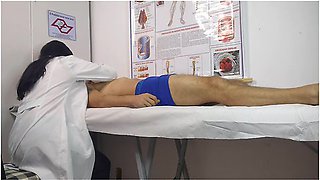 Patient Gets Hard-on From Nurse