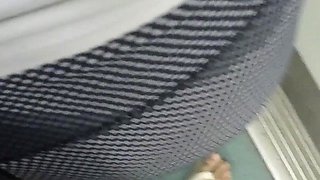 Horny Stepmom Touch a Stranger in Train! Should I Tell My Stepdad This?