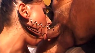 Erika's Vintage Double Passion Ignites Wild Retro Heat