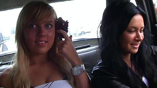 Wild college girls fucking outdoors