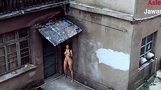 Desi Young Girl Fingered Her Pussy Outside Her House