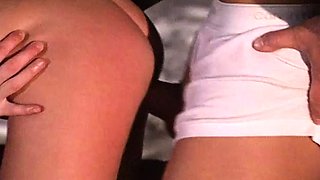 Real amateur skanks have group sex at slutty party in hi def