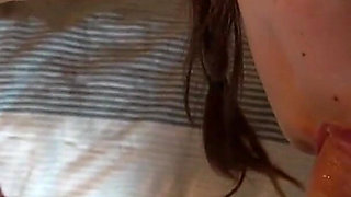 Naughty GF convinced to cheat