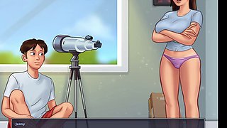 Desi aunt brings the heat in summertime saga