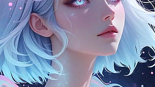 Aesthetic Ai Art: Ethereal Nude Portraits in Neon Dreams