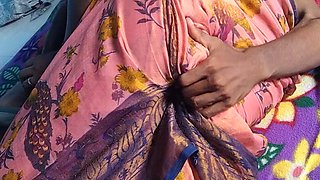 Shy Aunty First Time Sex with Her Stepson