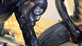 Long Latex Air Control & Edging Session with Mistressae & Miss Lilly