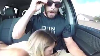 Sex in Car ft. Kissa Sins: Blowjob, Amateur  Bongacams Porn