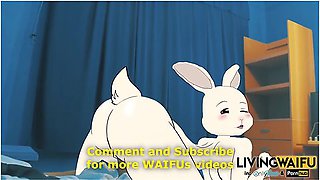 Beastars - Haru 2d Real Anime Furry Waifu Big Japanese Ass Booty Cosplay Hentai Sex Xxx Pornヒースタース