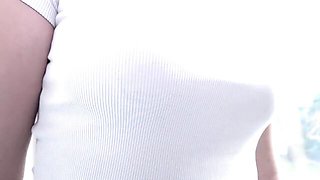 Unapproachable lass's blowjob action