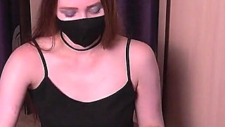 Sucking of Big Tits and Pussy Licking While Blindfolded