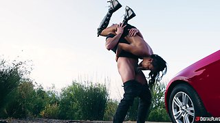 Horny chocolate coquette emotional xxx movie