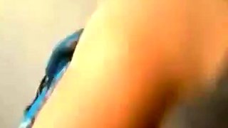 Arab GF Flashes Webcam to BF