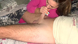 Cuckold Husband Surprises Wife with Best Friend