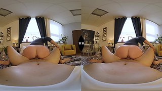 Blonde Surrenders to Wild Passion with Intense POV Climax