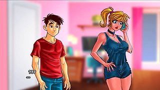 Nasty cartoon church girl Loveskysan69real gets wild in the leather and blasphemy