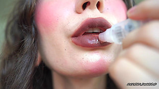 Pouty Nurse Lips Soft, Melted Kisses