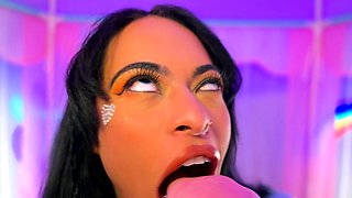 INSERTED Ava Valentina's cum-back