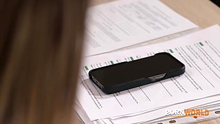 Bi Besties Lady Dee And Sladyen Skaya Ditch Strap On For Anal Threesome GP3016