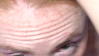 Big Daddy Fucks Redhead Massive Cum Facial
