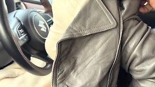 Indian Bhabhi Danny Duck Gives First Driving Lesson - Big Tits Blowjob & Titty Fuck in Car