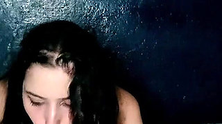 Girl Fucks Dildo Then Licks off Her Pussy Juice